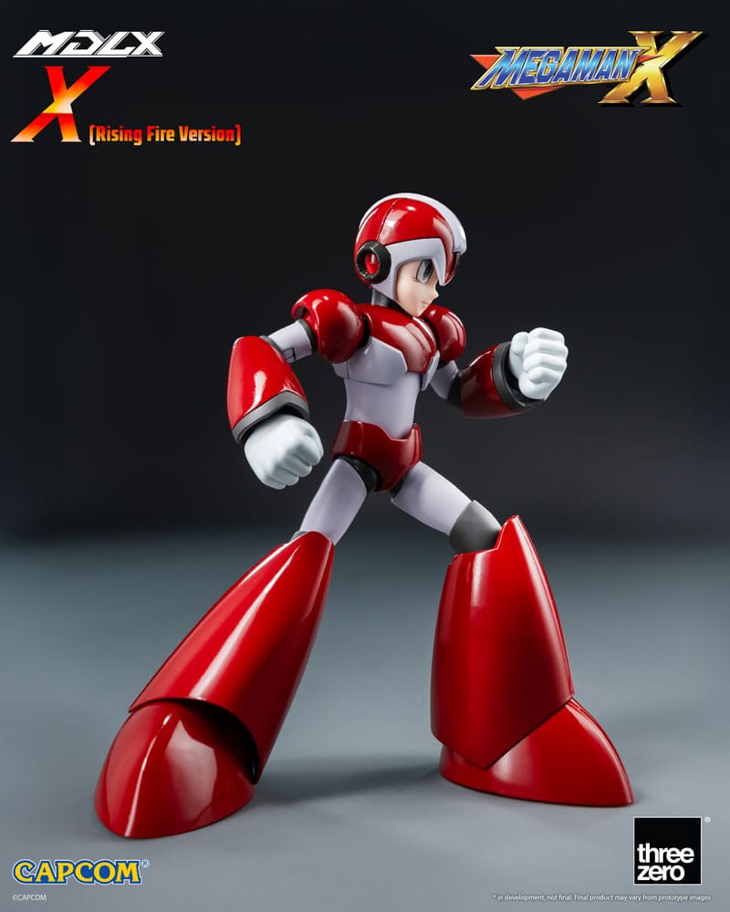 Mega Man MDLX Action Figure Rockman X / Mega Man X (Rising Fire Version) 12 cm