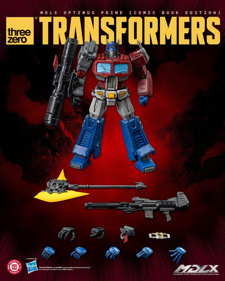 Transformers MDLX Action Figure Optimus Prime (Comic Book Edition) 18 cm