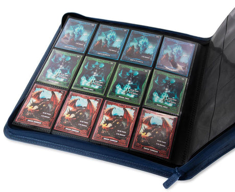 Ultimate Guard Zipfolio 480  24-Pocket Xenoskin - Blue