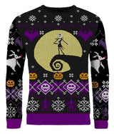 Nightmare Before Christmas Christmas Sweater 8-bit Size L