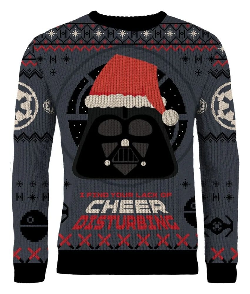 Star Wars Christmas Sweater Darth Vader Size XL