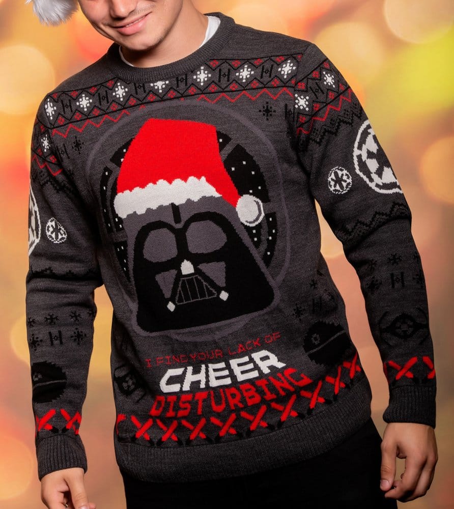Star Wars Christmas Sweater Darth Vader Size XL