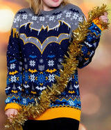 Batman Christmas Sweater Frosty Size XXL