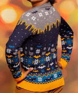 Batman Christmas Sweater Frosty