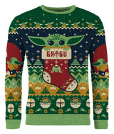 Star Wars Christmas Sweater Baby Yoda Size XL