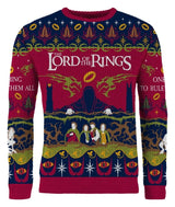 Lord Of The Rings Christmas Sweater One Sweater To Rule Them All Size XL