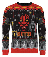 Star Wars Christmas Sweater Sith Size L