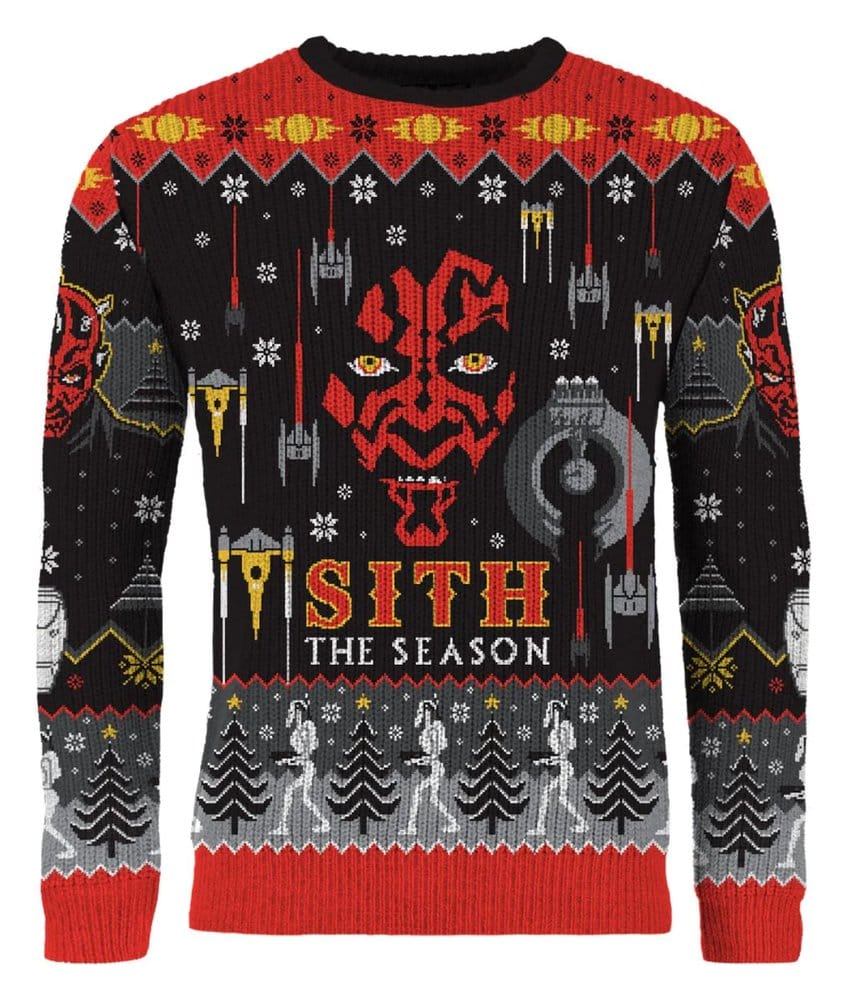 Star Wars Christmas Sweater Sith Size XXL