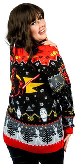 Star Wars Christmas Sweater Sith Size XXL