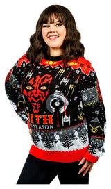 Star Wars Christmas Sweater Sith Size L