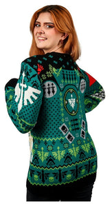 Warhammer 40,000 Christmas Sweater Dark Angels Size XS