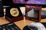 Lord of the Rings Coin with Display Stand The Fellowship