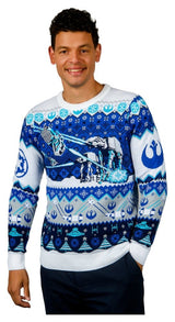 Star Wars Christmas Sweater AT-AT Assault Size XL
