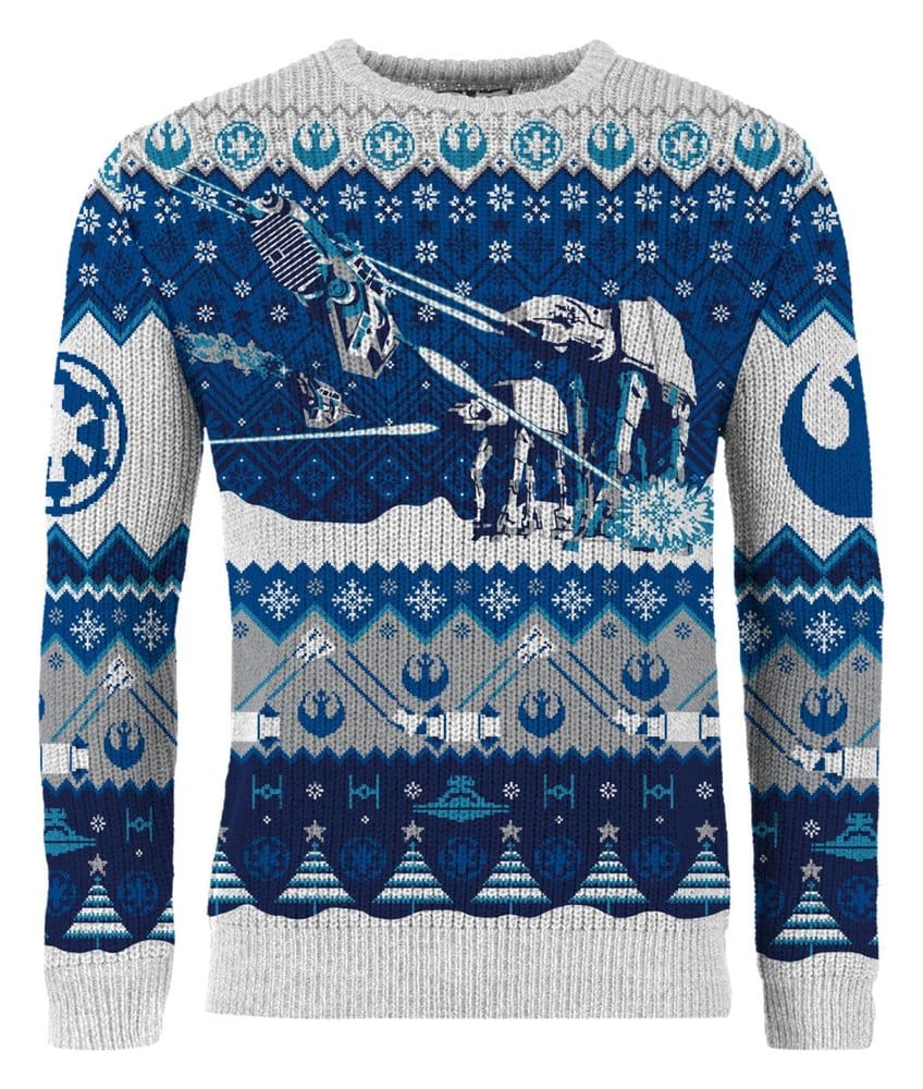 Star Wars Christmas Sweater AT-AT Assault Size XXL