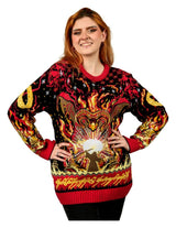 Lord of the Rings Christmas Sweater Balrog Size L
