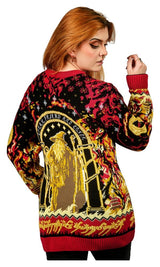 Lord of the Rings Christmas Sweater Balrog Size L