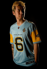 Warhammer 40,000 Sports Jersey Shirt Space Wolves