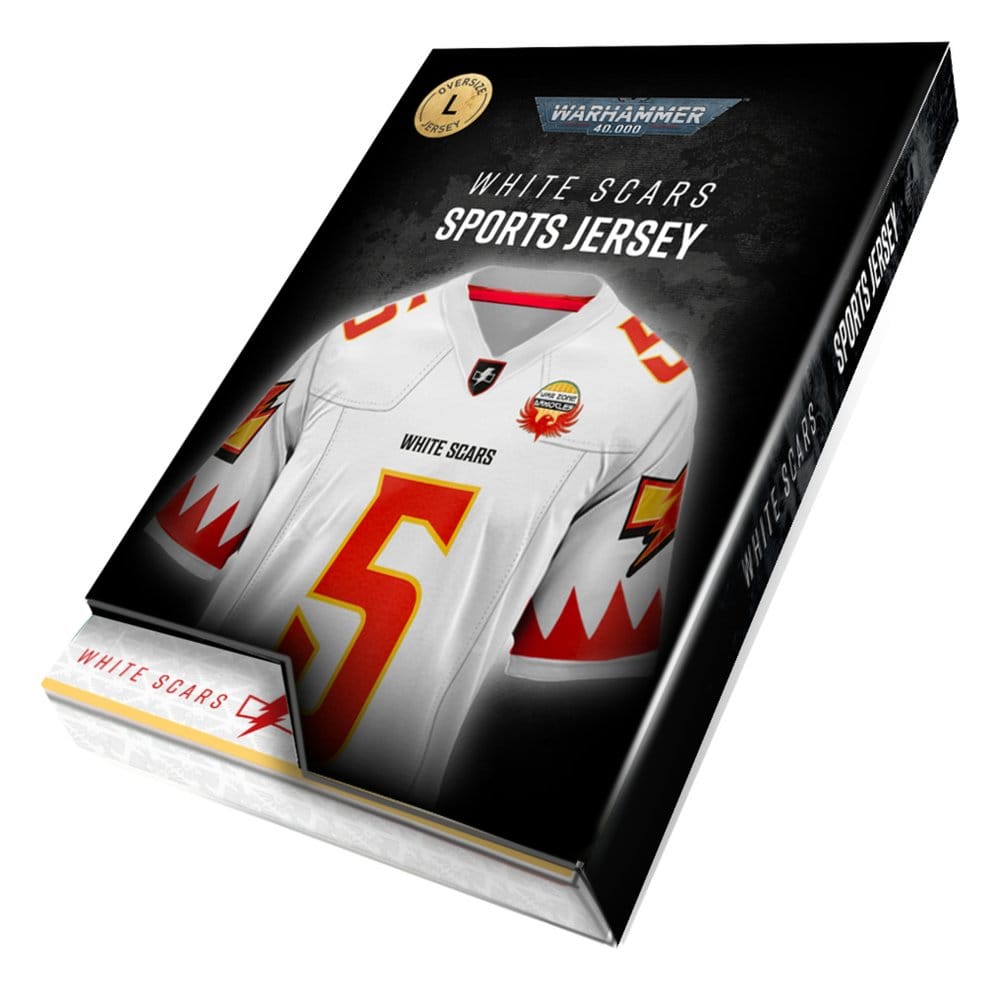 Warhammer 40,000 Sports Jersey Shirt White Scar
