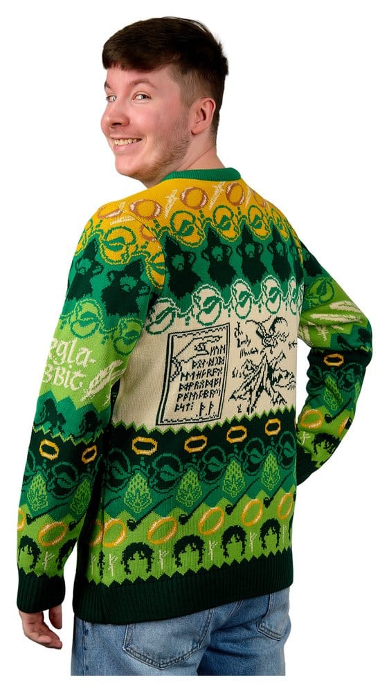 Lord of the Rings Christmas Sweater The Shire Size XL