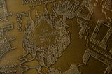 Harry Potter Replica Marauder's Map Metal Map 15 cm