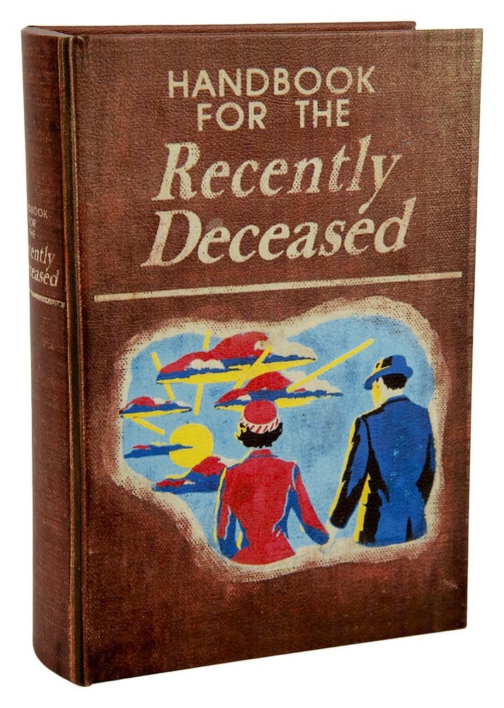 Beetlejuice Replica Box Handbook for the Recently Deceased