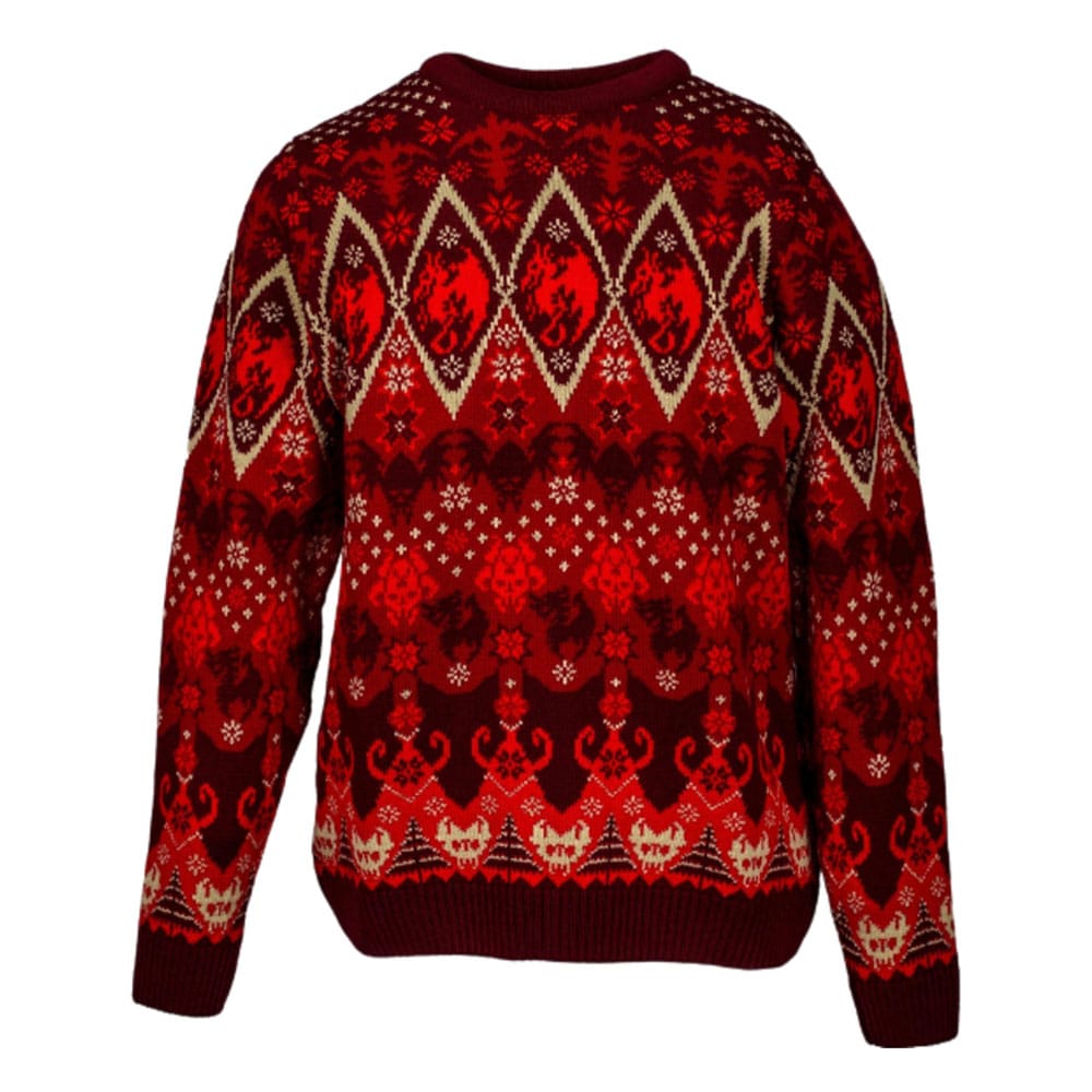 Warhammer Age of Sigmar Christmas Sweater Soulblight Gravelords Size XL