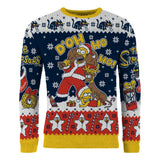 Simpsons Christmas Sweater D'oh Ho Ho! Size S