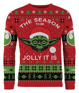 Star Wars Christmas Sweater Yoda Size XL