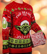 Star Wars Christmas Sweater Yoda Size S
