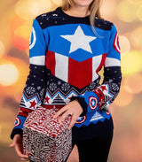 Captain America Christmas Sweater Size XXL