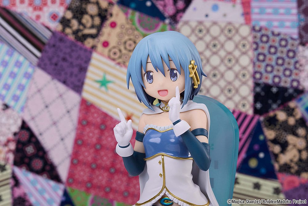 Puella Magi Madoka Magica The Movie: Rebellion PVC Statue Sayaka Miki Tea Party Cake Song Ver. 18 cm
