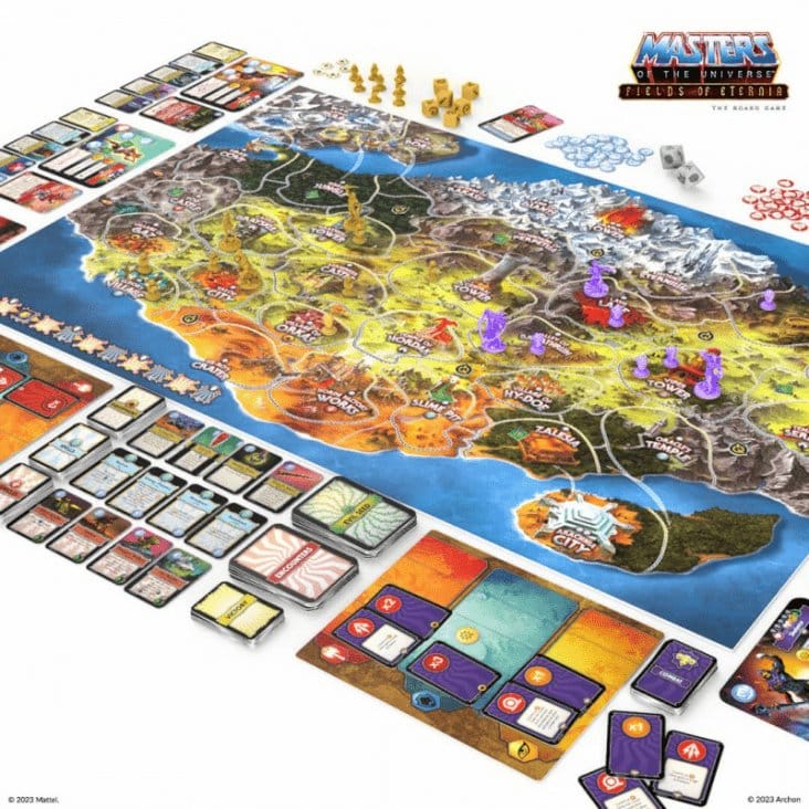 Masters of the Universe Board Game Fields of Eternia *German Version*