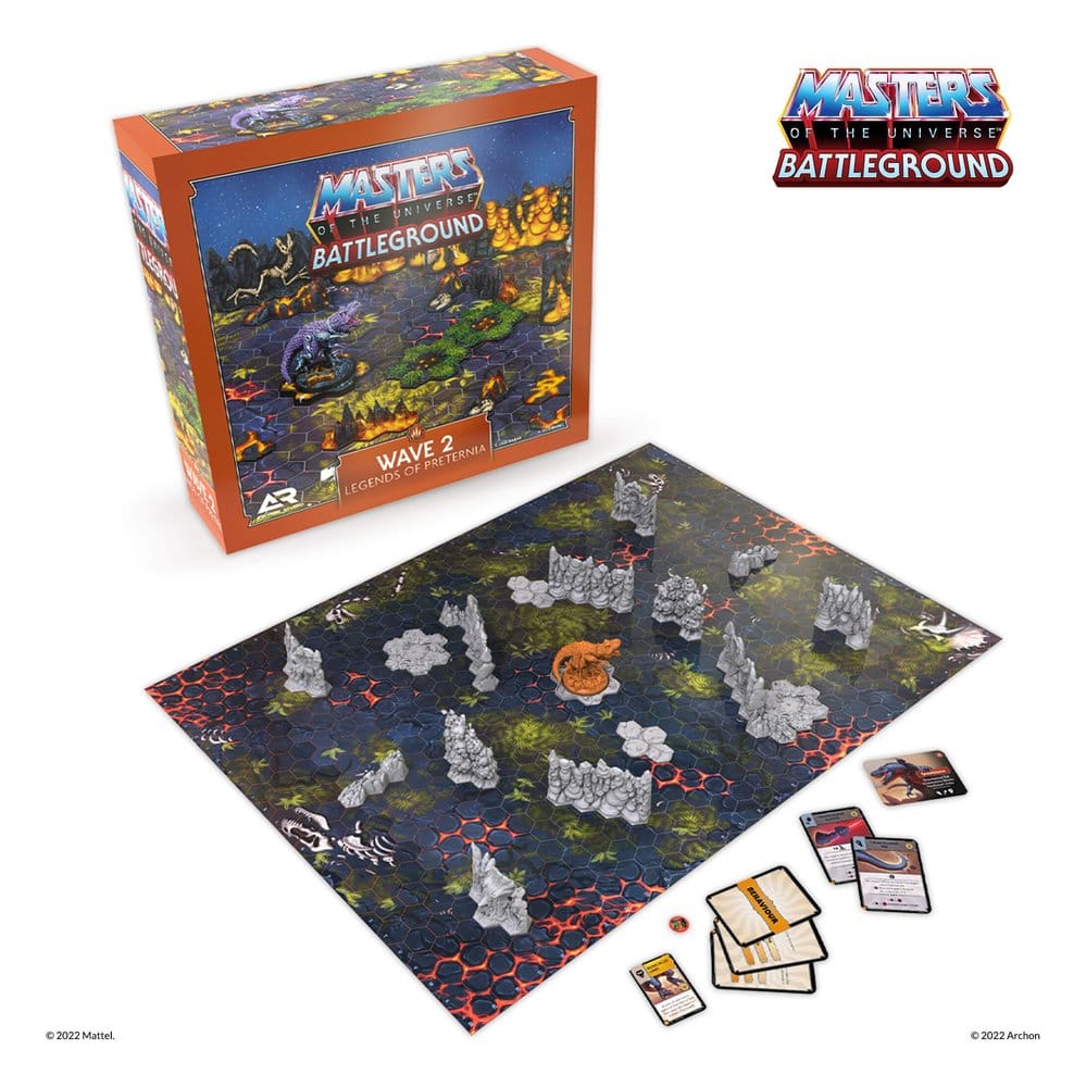 Masters of the Universe: Battleground Miniatures Game Wave 2: Legends of Preternia *German Version*