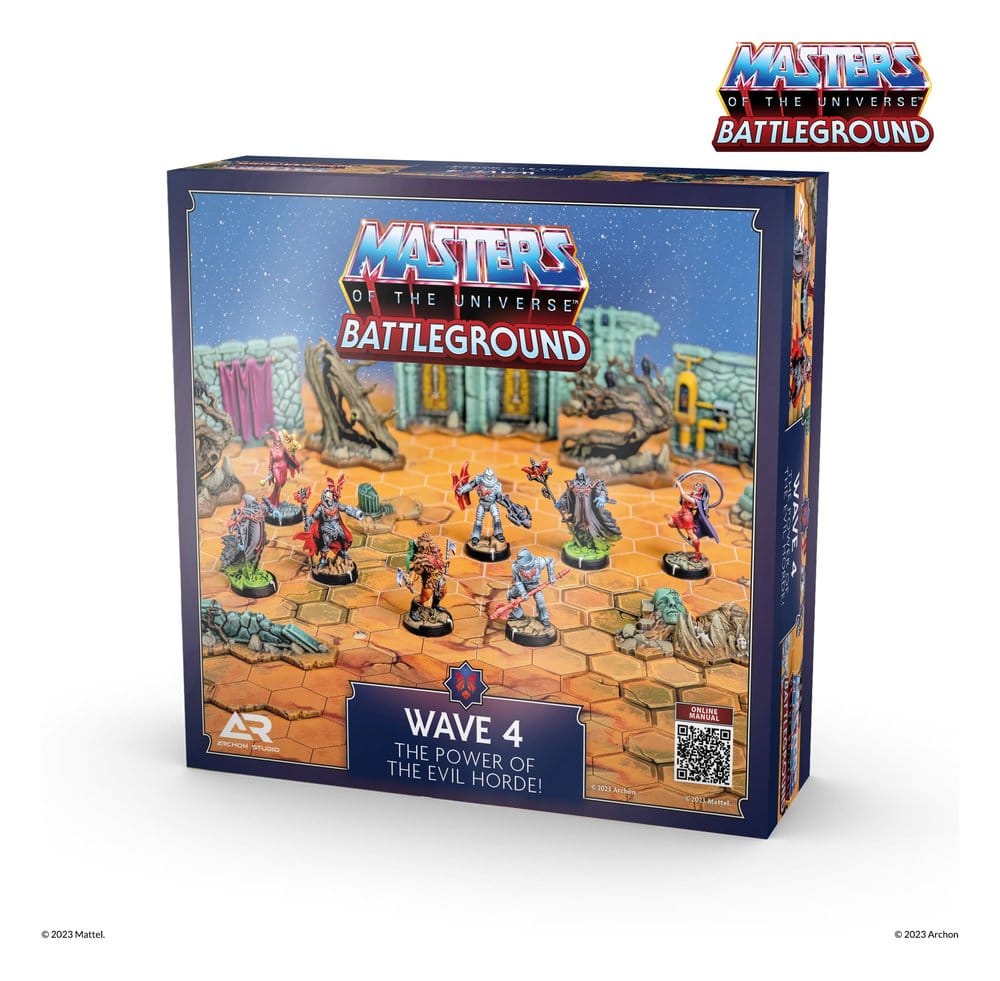Masters of the Universe: Battleground Miniatures Game Wave 4: The Power of the Evil Horde *English Version*