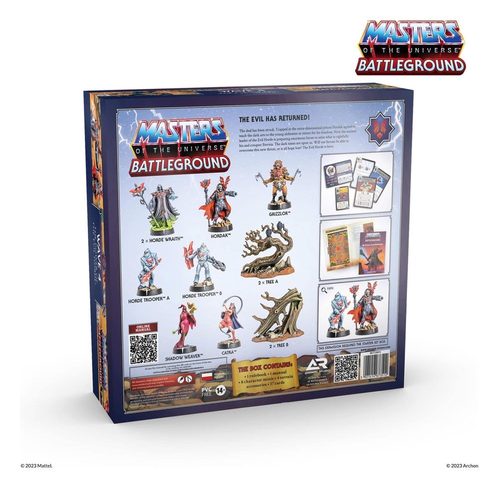 Masters of the Universe: Battleground Miniatures Game Wave 4: The Power of the Evil Horde *English Version*