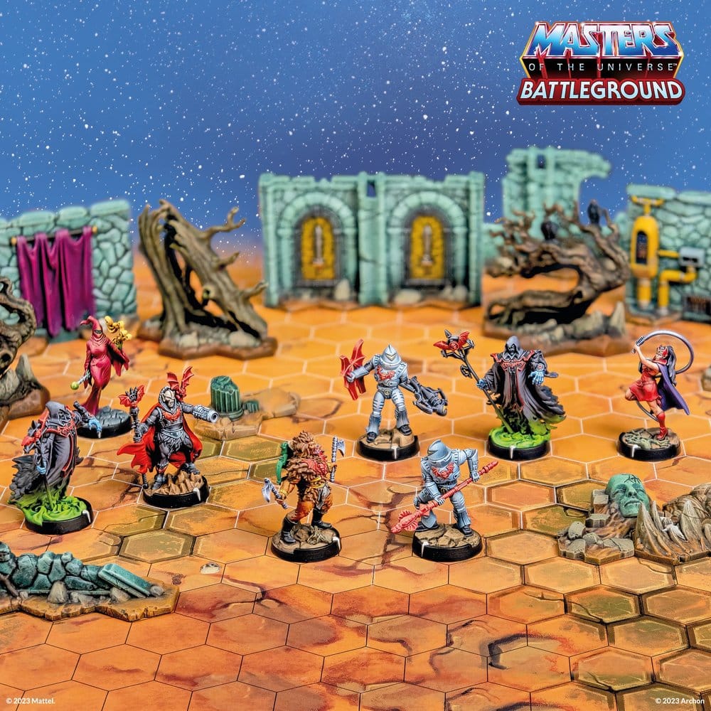 Masters of the Universe: Battleground Miniatures Game Wave 4: The Power of the Evil Horde *English Version*
