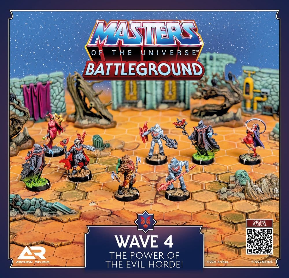 Masters of the Universe: Battleground Miniatures Game Wave 4: The Power of the Evil Horde *French Version*