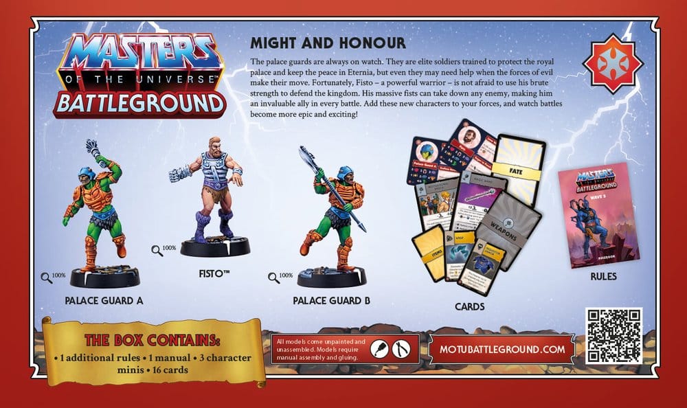 Masters of the Universe: Battleground Miniatures Game Wave 5: Masters of the Universe Faction *German Version*