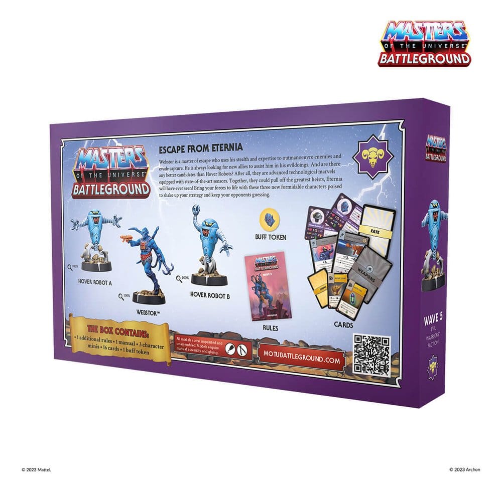 Masters of the Universe: Battleground Miniatures Game Wave 5: Evil Warriors Faction *French Version*