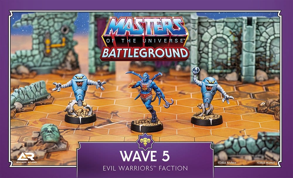 Masters of the Universe: Battleground Miniatures Game Wave 5: Evil Warriors Faction *French Version*