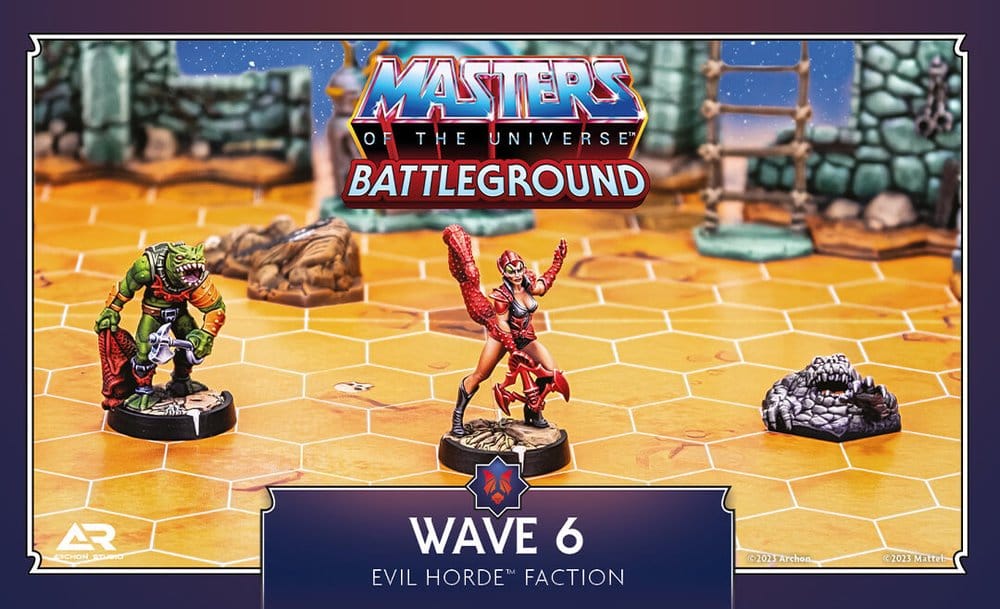 Masters of the Universe: Battleground Miniatures Game Wave 6: Evil Horde Faction *English Version*