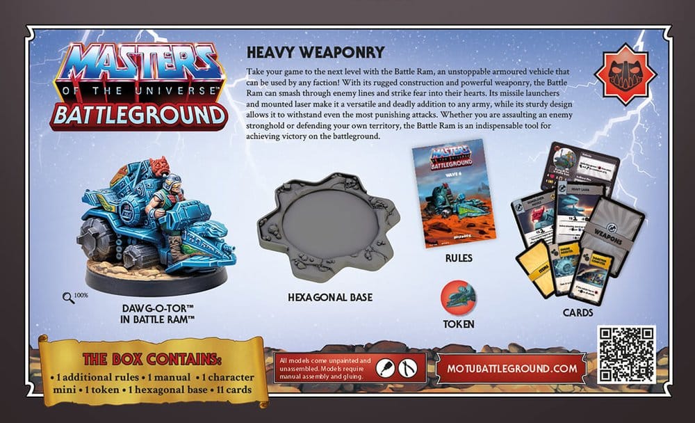 Masters of the Universe: Battleground Miniatures Game Wave 6: Fighting Foe Men Faction *French Version*