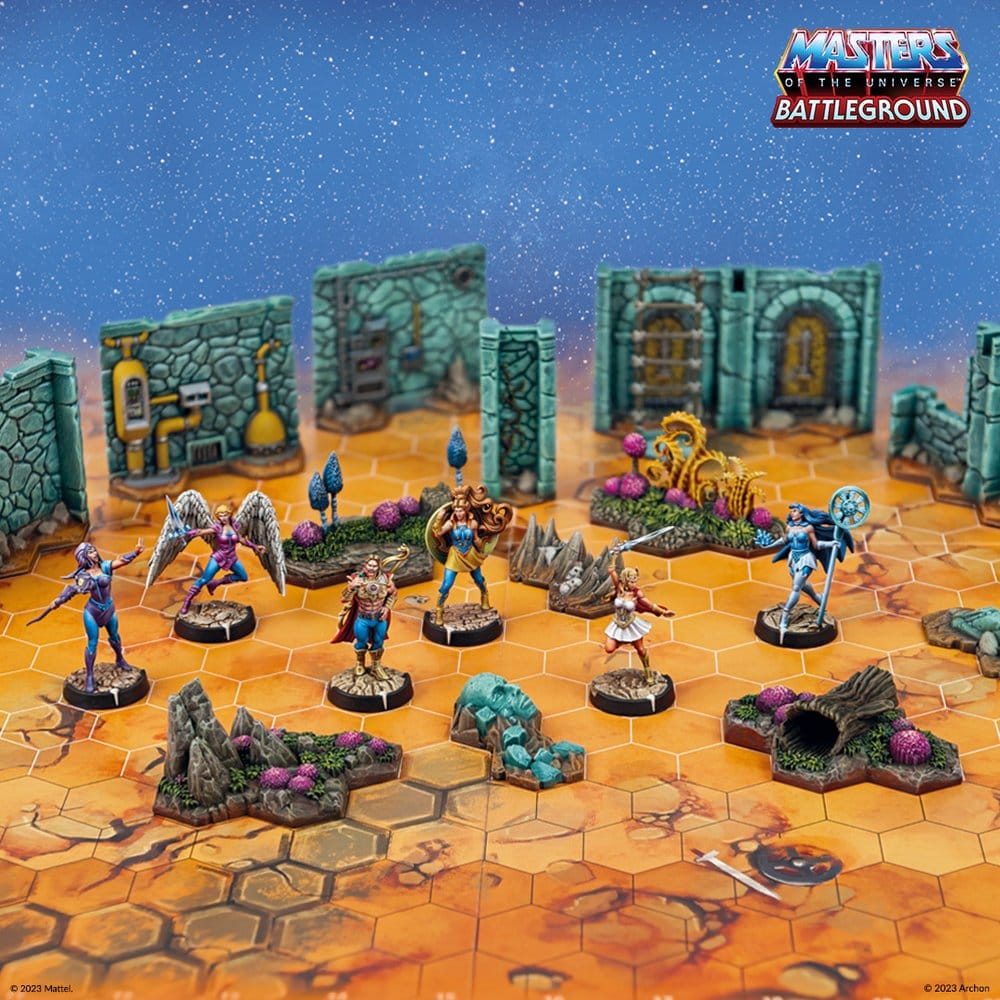 Masters of the Universe: Battleground Miniatures Game Wave 7: The Great Rebellion *French Version*