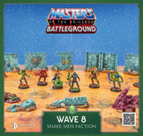 Masters of the Universe: Battleground Miniatures Game Wave 8: Snake Men Faction *English Version*