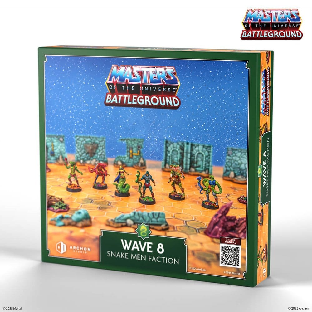 Masters of the Universe: Battleground Miniatures Game Wave 8: Snake Men Faction *Italian Version*