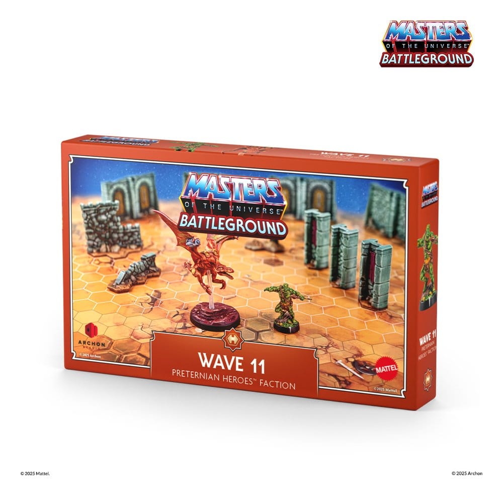 Masters of the Universe: Battleground Miniatures Game Wave 11: Preternian Heroes (Moss Man / Turbodactyl) *English Version*