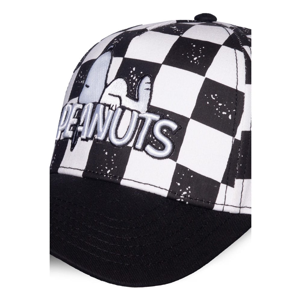 Peanuts Baseball Cap Checkerboard Logo