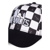 Peanuts Baseball Cap Checkerboard Logo