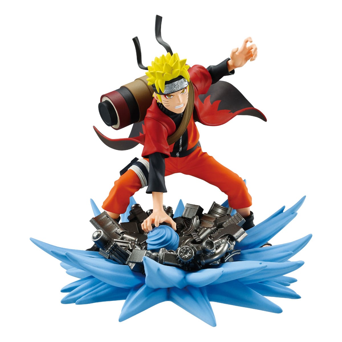 Naruto Shippuden Memorable Saga PVC Statue Lightning Naruto Uzumaki 12 cm