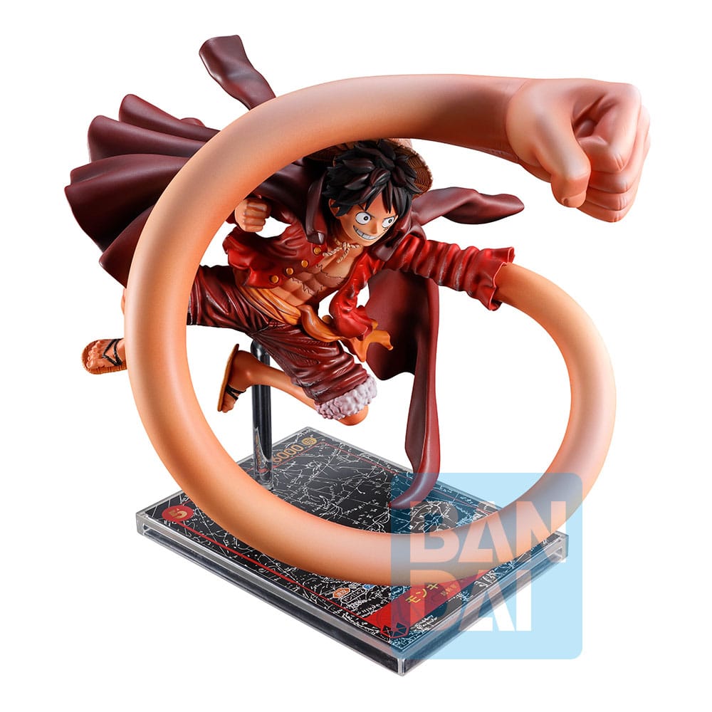 One Piece Card Game Ichibansho PVC Statue Monkey D. Luffy 18 cm